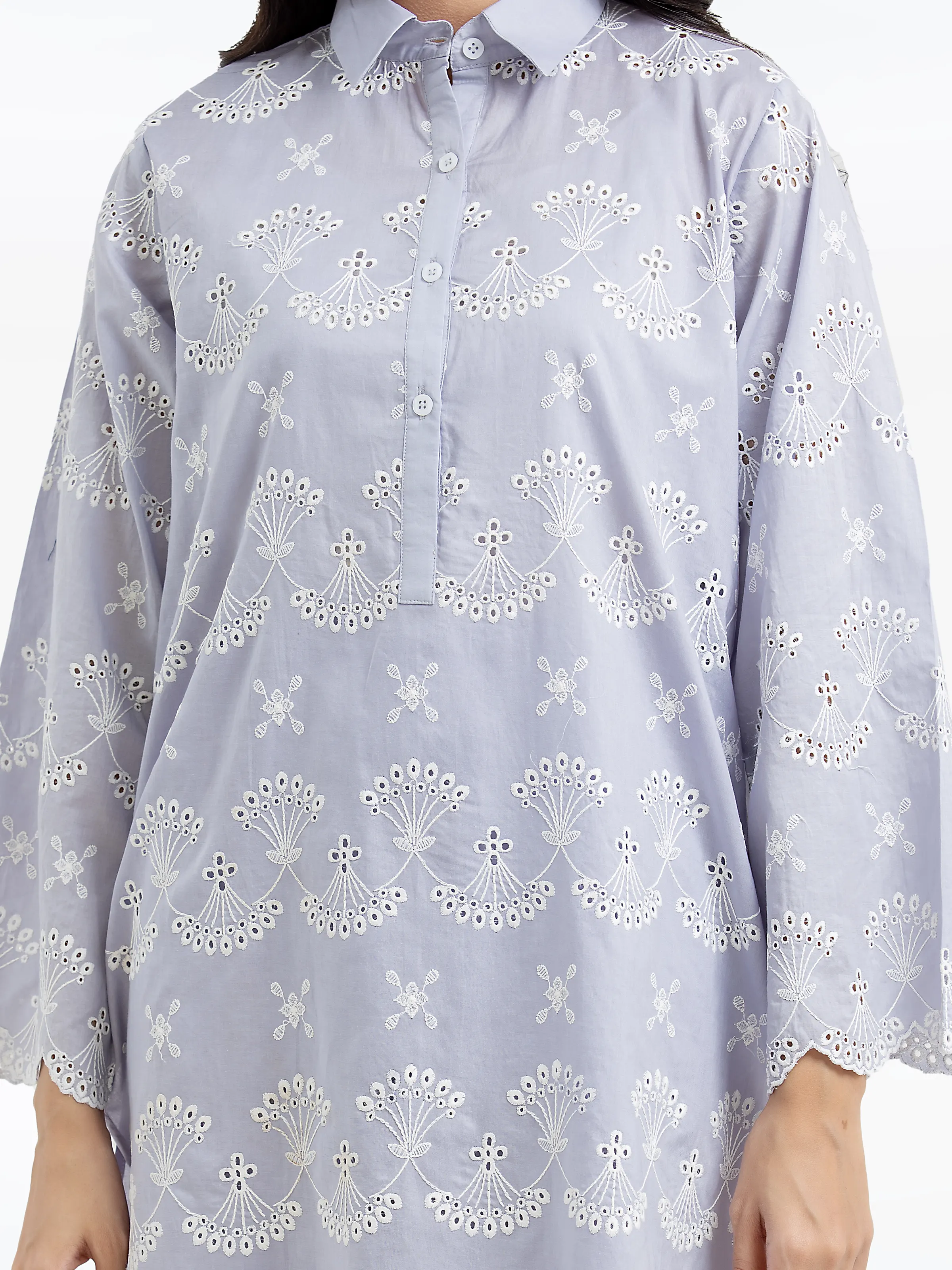 Pret Embroidered Lawn Co-Ord Set - EWTKE24-81194ST - Image 3