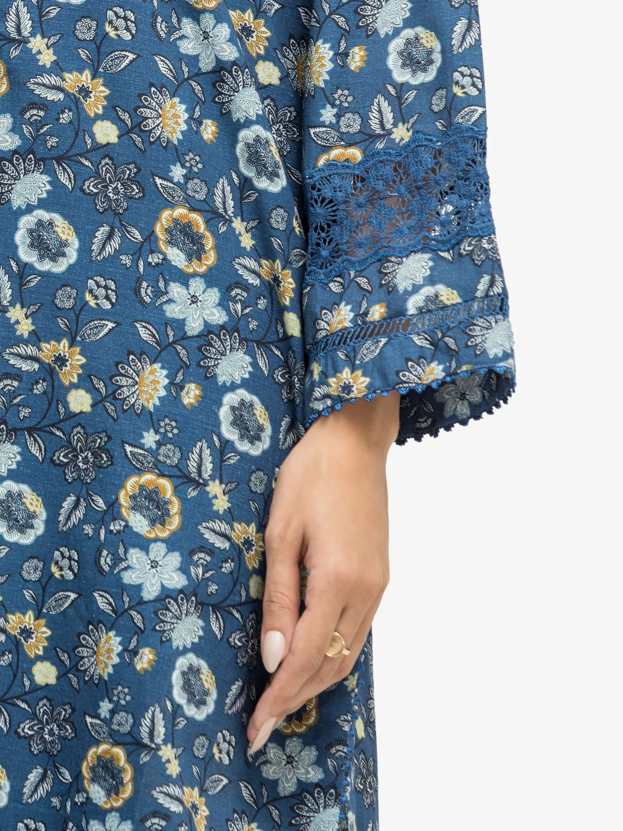 Pret Printed Khaddar Shirt Trouser - EWTKP24-81533ST - Image 3