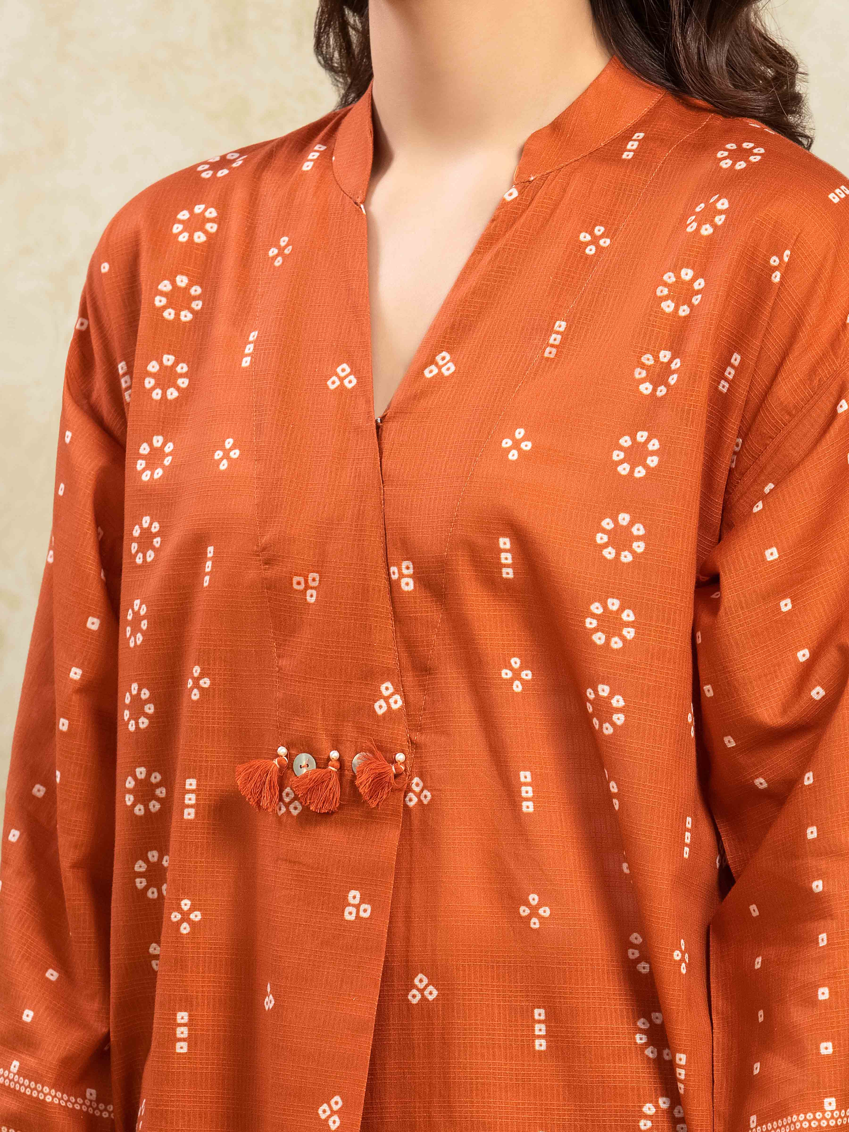 Pret Printed Lawn Slub Suit - EWTKP5-81738-3P - Image 3