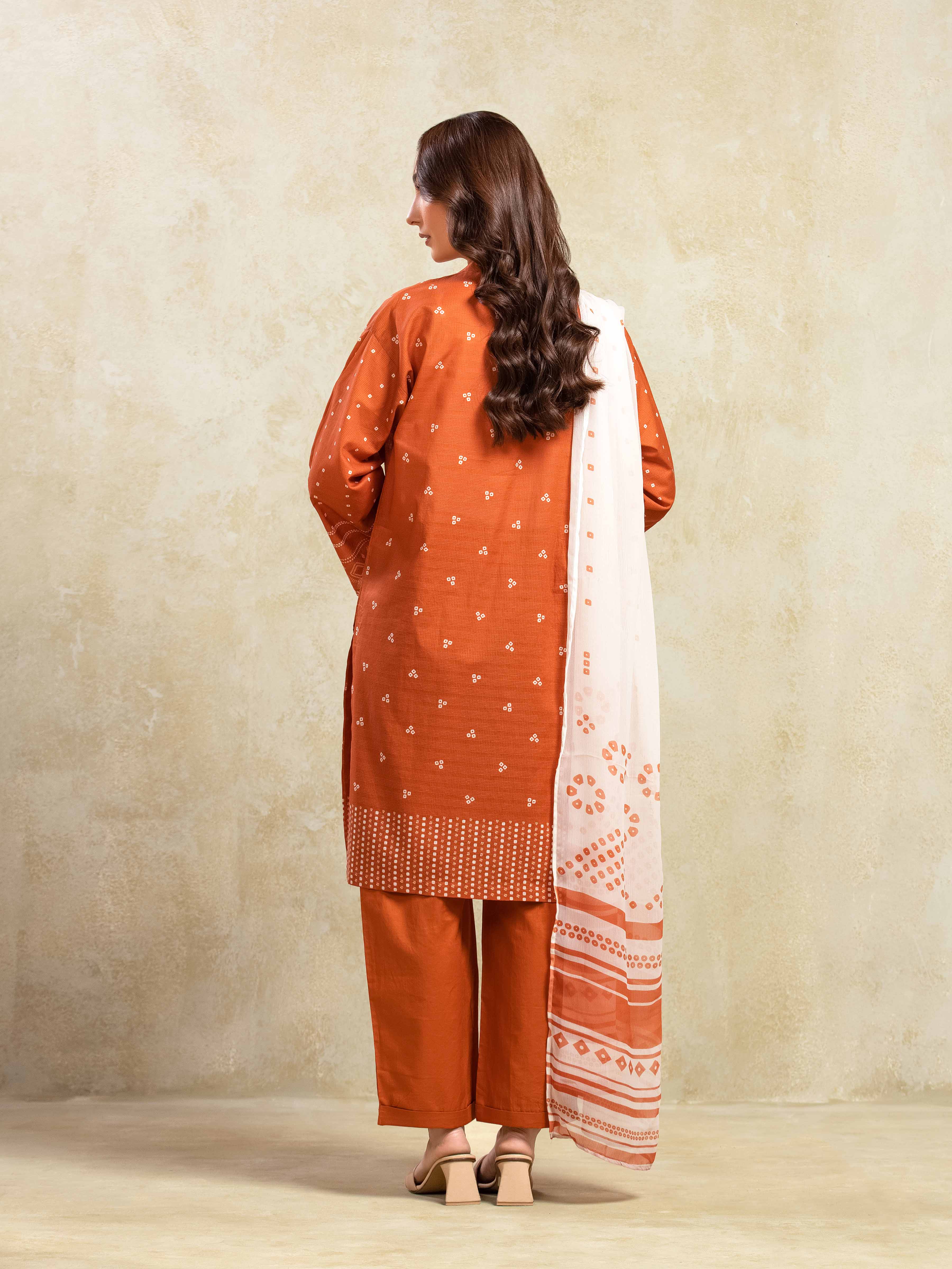 Pret Printed Lawn Slub Suit - EWTKP5-81738-3P - Image 6
